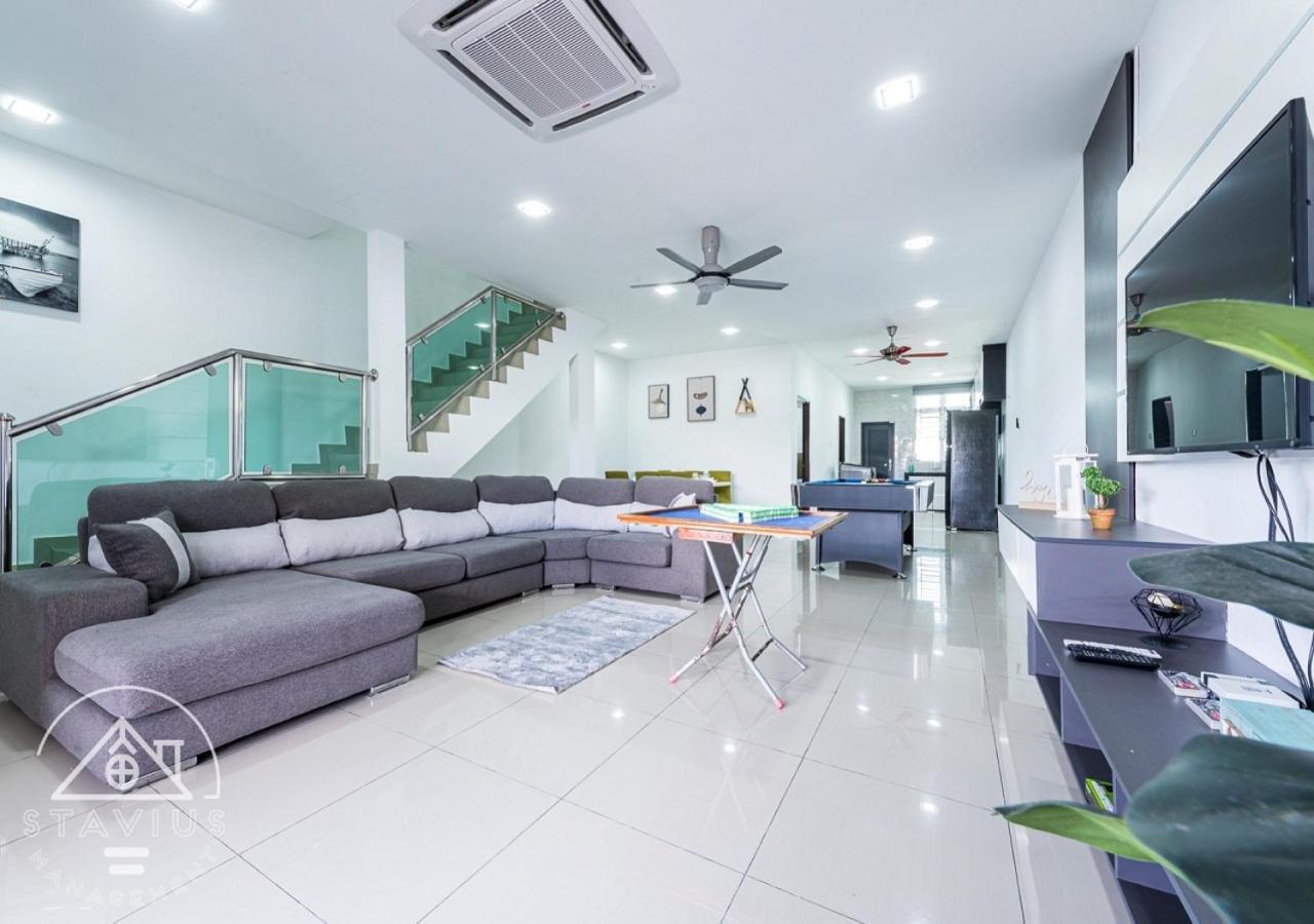 Port Dickson 14Pax 4Br Double Storey House Exterior photo